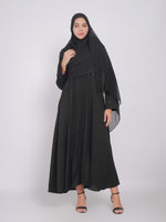 Aaizah Collar Abaya Set