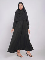 Aaizah Collar Abaya Set
