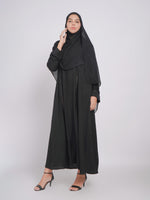 Aaizah Collar Abaya Set
