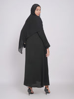 Aaizah Collar Abaya Set