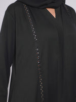 Aaizah Collar Abaya Set