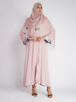 Classic Abaya with Elastic Sleeves