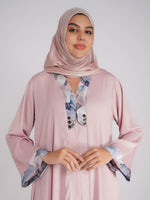 Classic Abaya with Elastic Sleeves